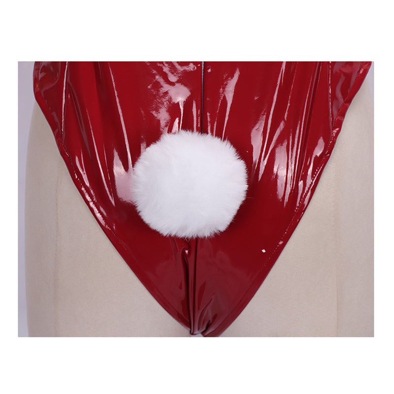 Anime Darling in the Franxx Zero Two 002 Bunny Girl Outfit Cosplay Costume Full Set With Wigs and Cosplay Shoes Set