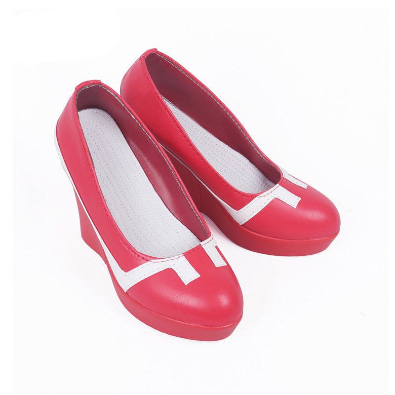 Anime Darling in the Franxx Zero Two 002 Cosplay Shoes Red PU Leather Cosplay Shoes Accessories