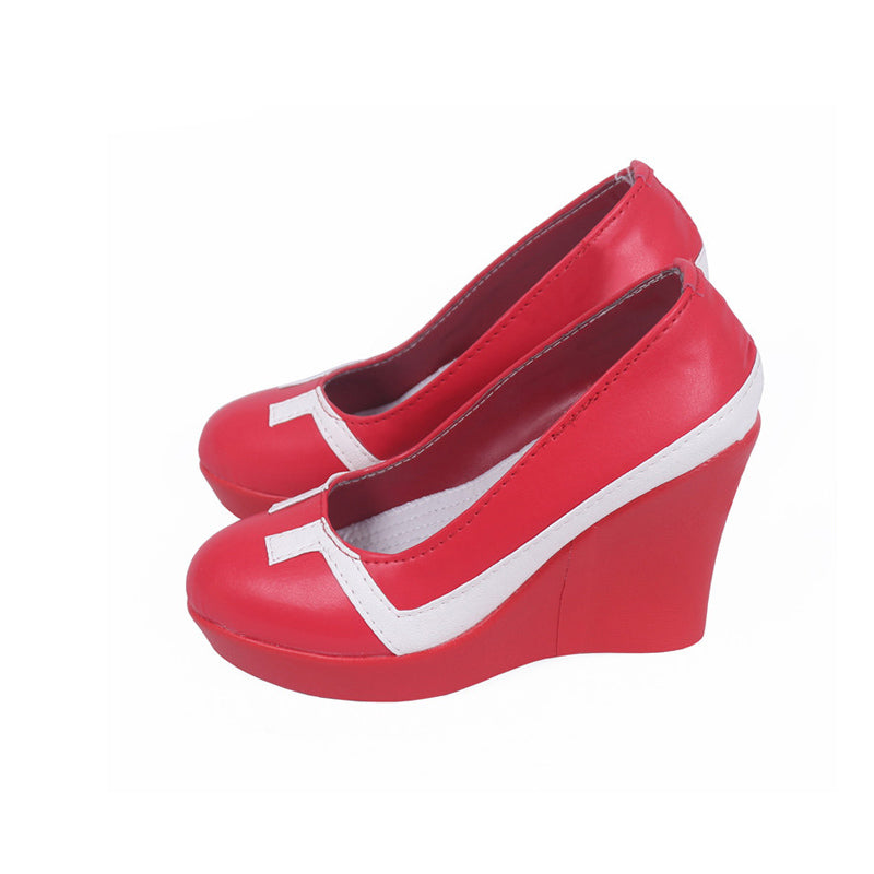 Anime Darling in the Franxx Zero Two 002 Cosplay Shoes Red PU Leather Cosplay Shoes Accessories