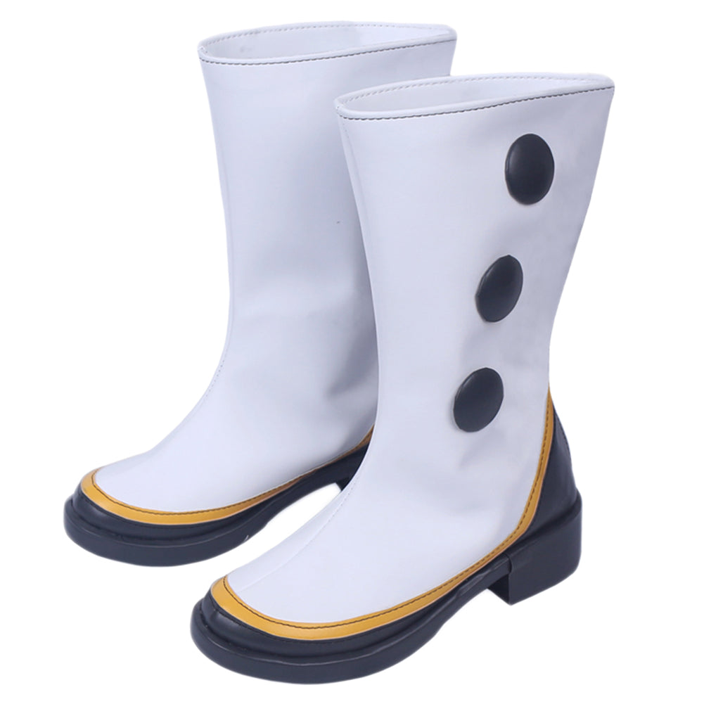 Anime Darling in the Franxx Zero Two 002 Cosplay Uniform Shoes White Cosplay Boots