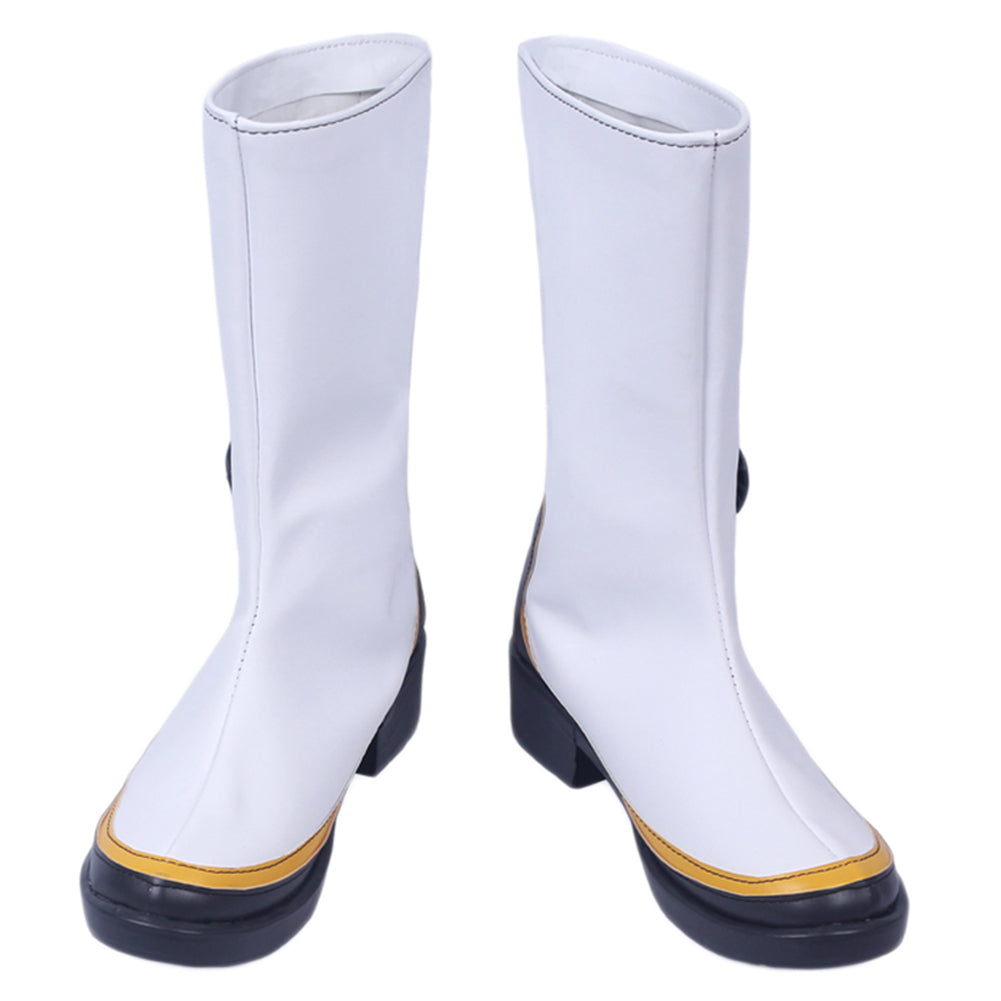 Anime Darling in the Franxx Zero Two 002 Cosplay Uniform Shoes White Cosplay Boots