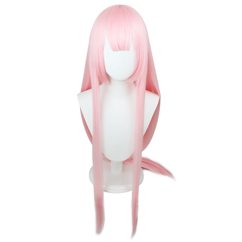 Anime Darling in the Franxx Zero Two 002 Whole Set Costume Jumpsuit+Wigs+Boots Halloween Cosplay Zentai Outfit Set