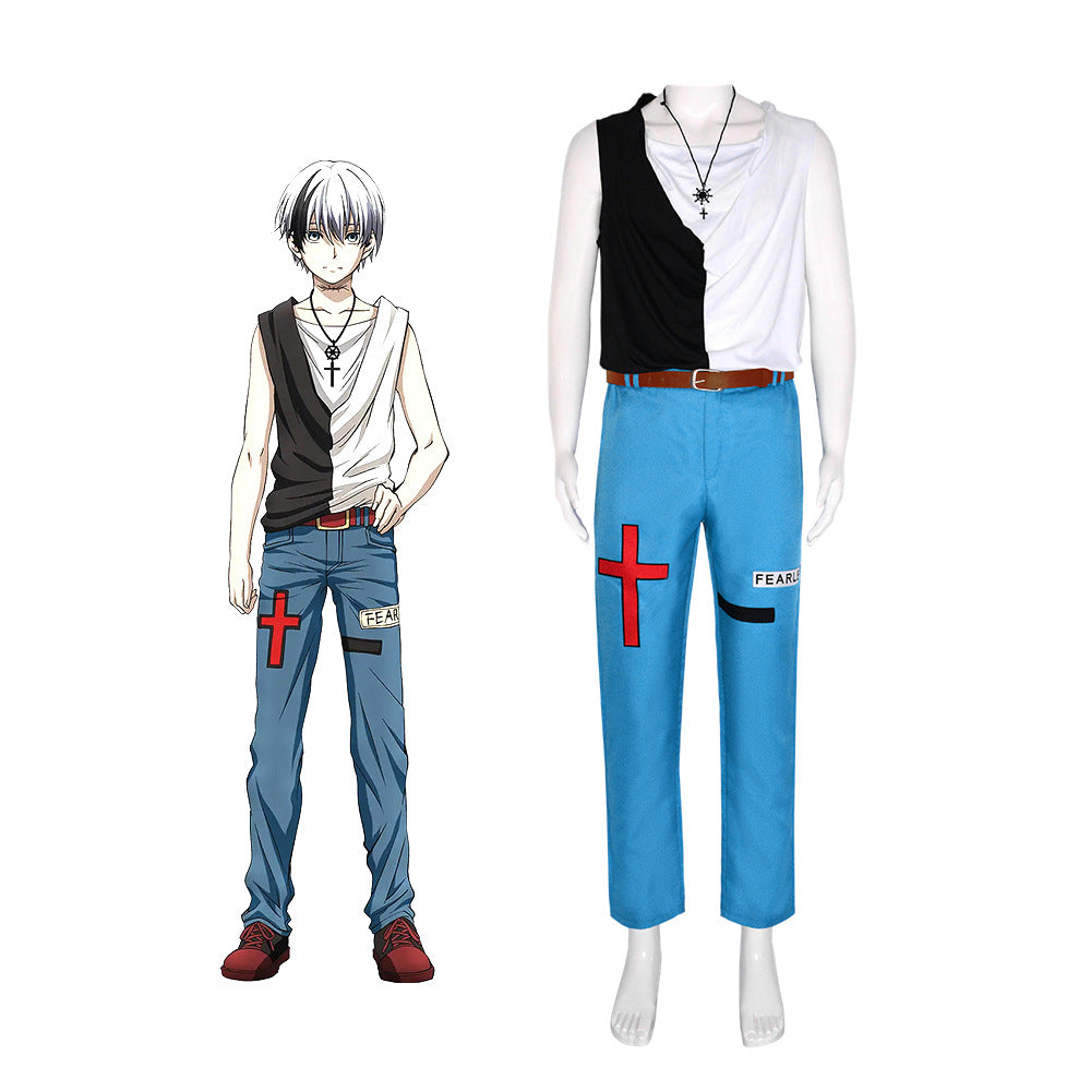 Anime Dead Mount Death Play Corpse God Polka Shinoyama Cosplay Costume Halloween Cosplay Outfit