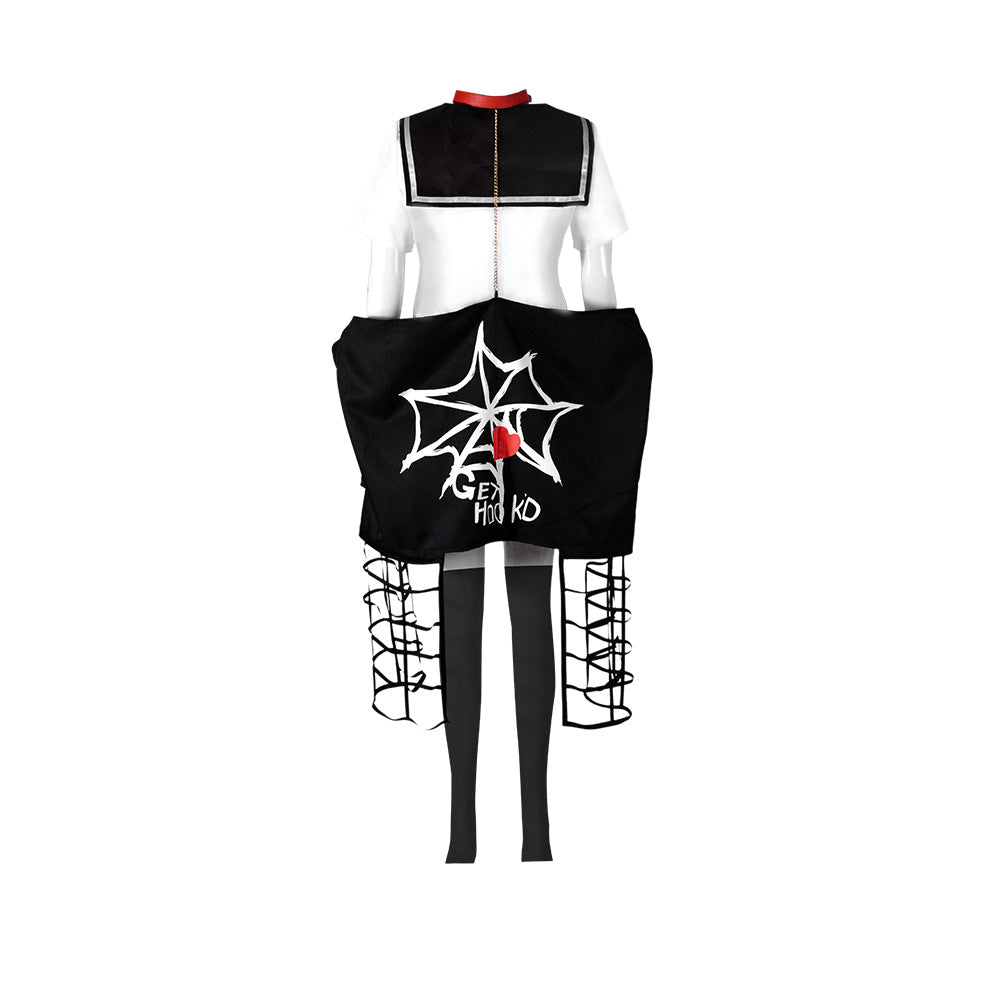 Anime Dead Mount Death Play Misaki Sakimiya Zaki Cosplay Costume Halloween Cosplay Costume Outfit