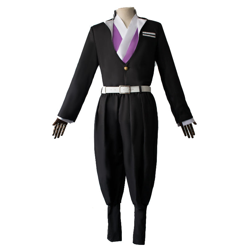 Anime Gyomei Himejima Cosplay Costume Full Set With Necklace and Bracelets