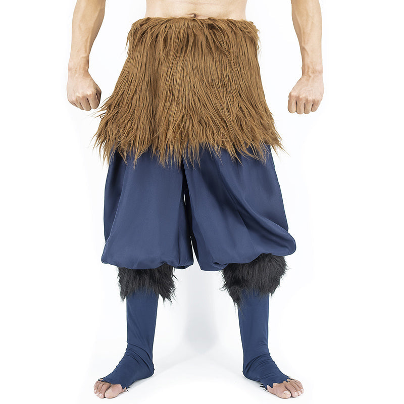 Anime Inosuke Hashibira Costume Halloween Cosplay Outfit