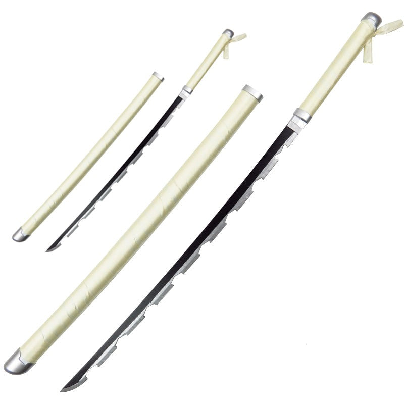 Anime Inosuke Hashibira Costume Weapon Sword Hallowen Cosplay Accessories