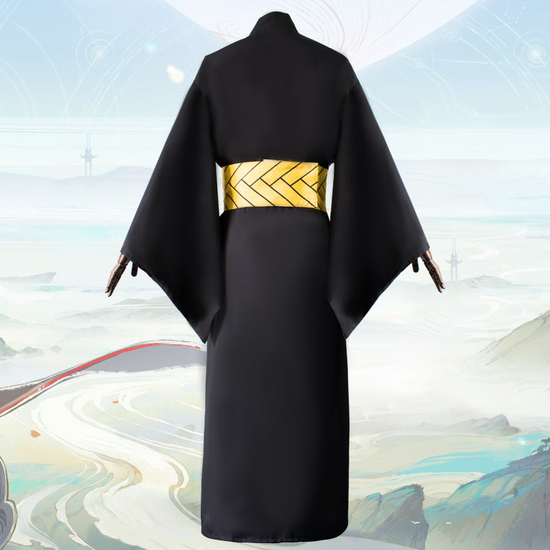 Anime Kagaya Ubuyashiki Cosplay Costume Kimono Suit Halloween Carnival Cosplay Outfit