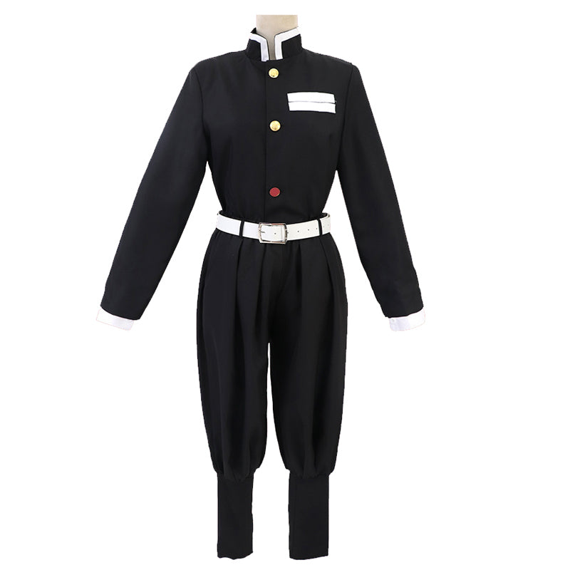 Anime Kyojuro Rengoku Costume Full Set Halloween Carnival Outfit