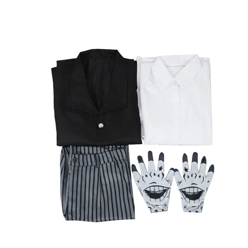 Anime Lower Rank One Enmu Cosplay Costume Outfit