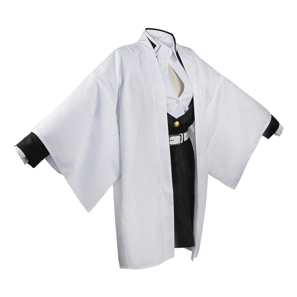 Anime Mitsuri Kanroji Costume Uniform Suit Halloween Carnival Costume Outfit