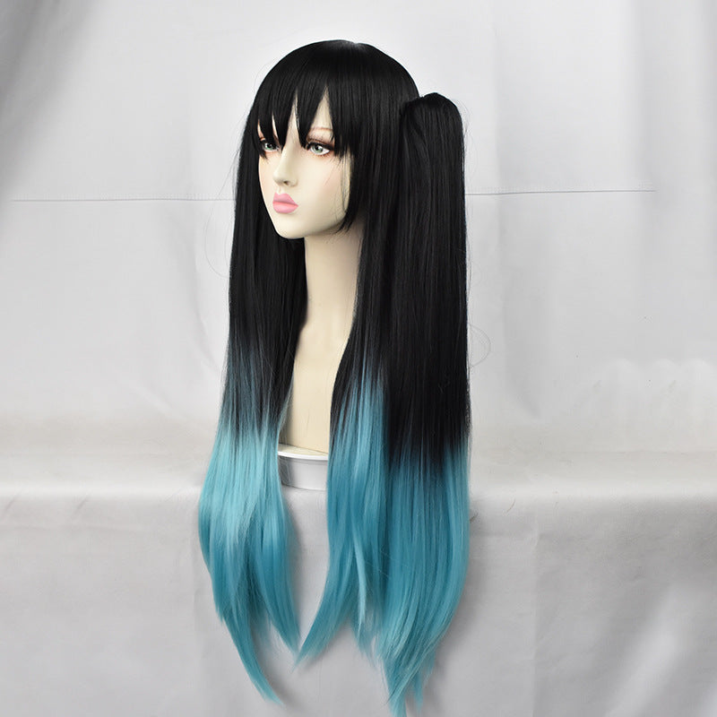 Anime Muichiro Tokito Cosplay Wigs Long Wigs Accessories
