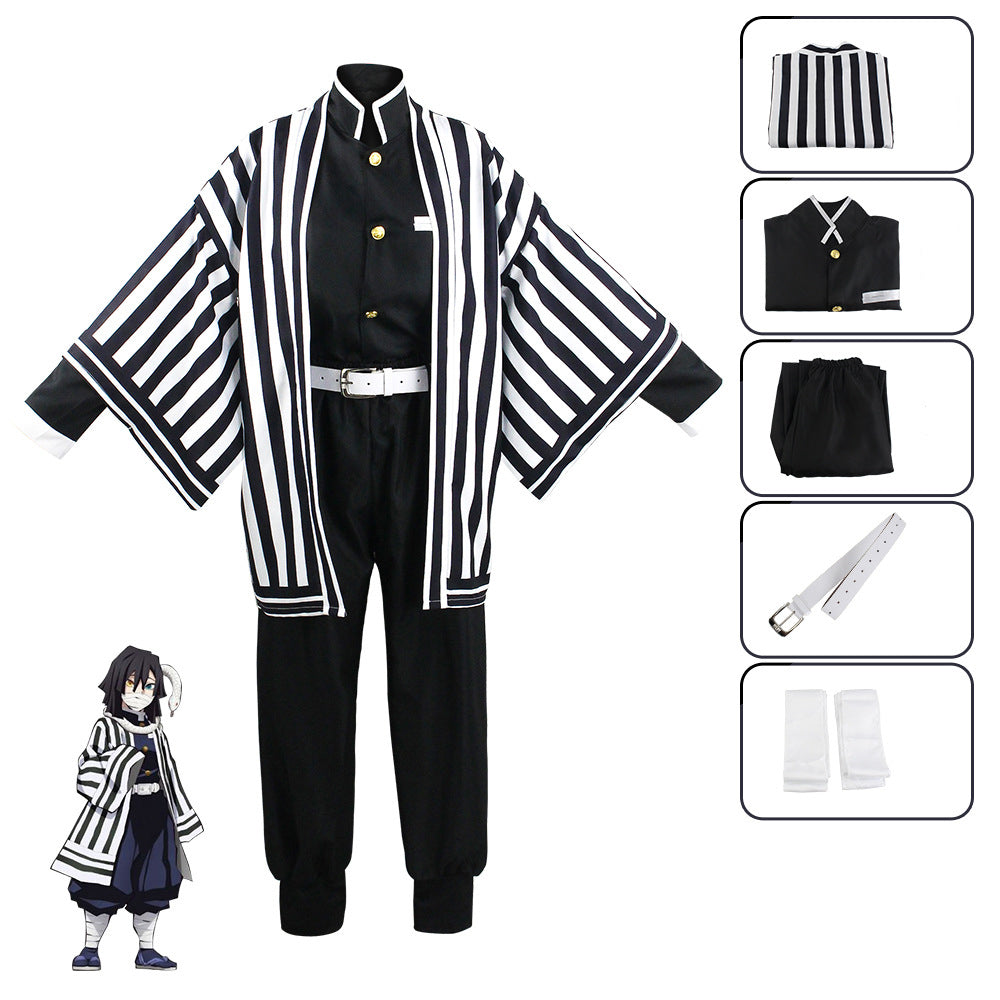 Anime Obanai Iguro Cosplay Costume Halloween Carnival Cosplay Outfit
