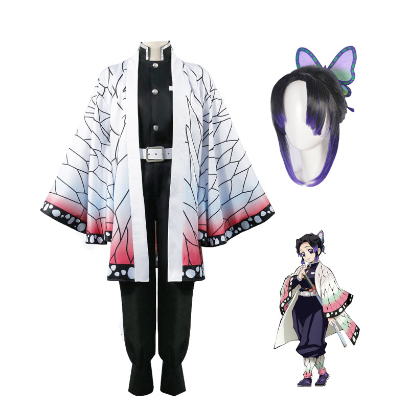 Shinobu Kocho Cosplay Costume Halloween Carnival Costume Outfit