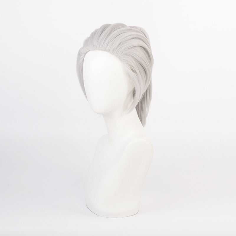 Anime Tengen Uzui Cosplay Silver Wigs