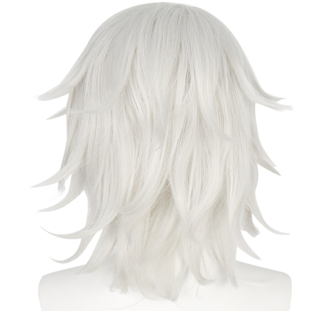 Anime Tengen Uzui Cosplay Silver Wigs