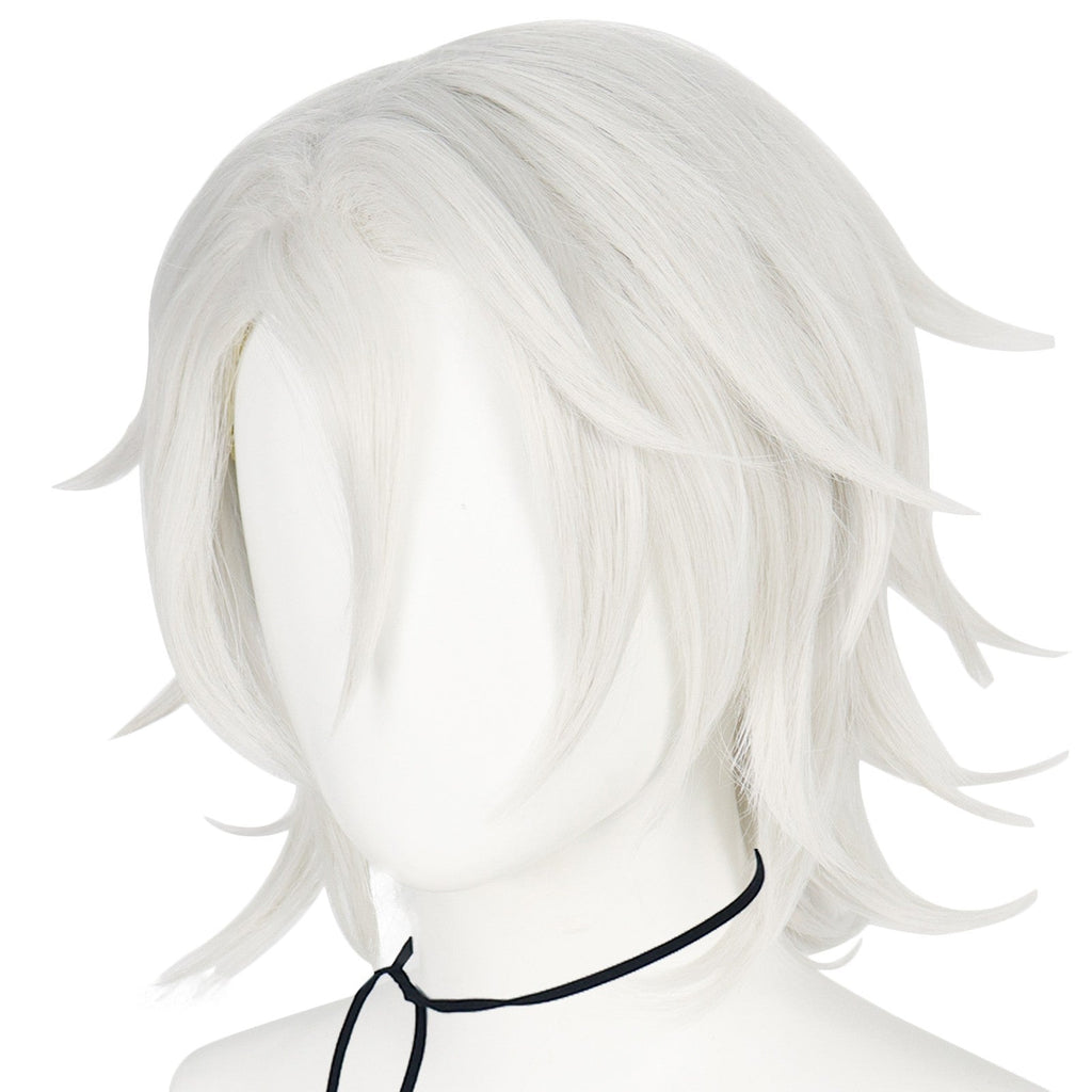 Anime Tengen Uzui Cosplay Silver Wigs