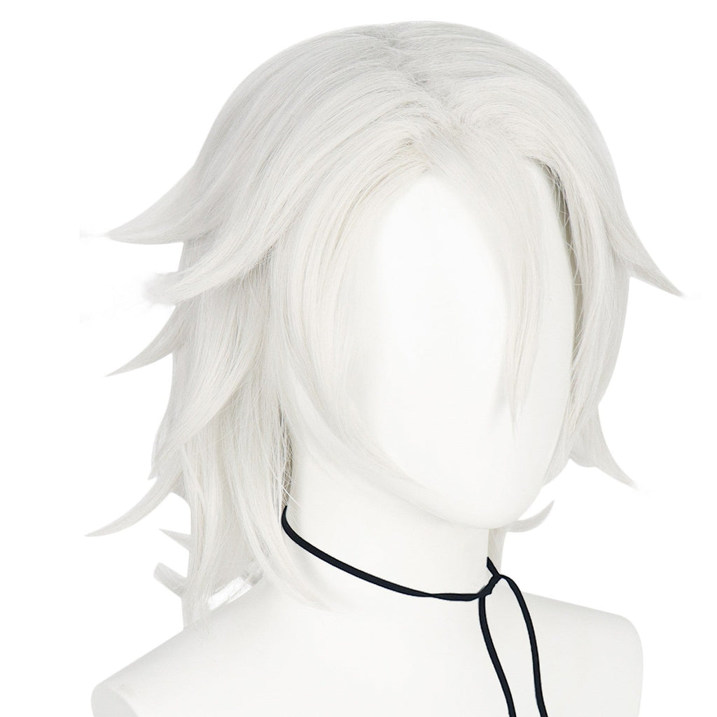 Anime Tengen Uzui Cosplay Silver Wigs