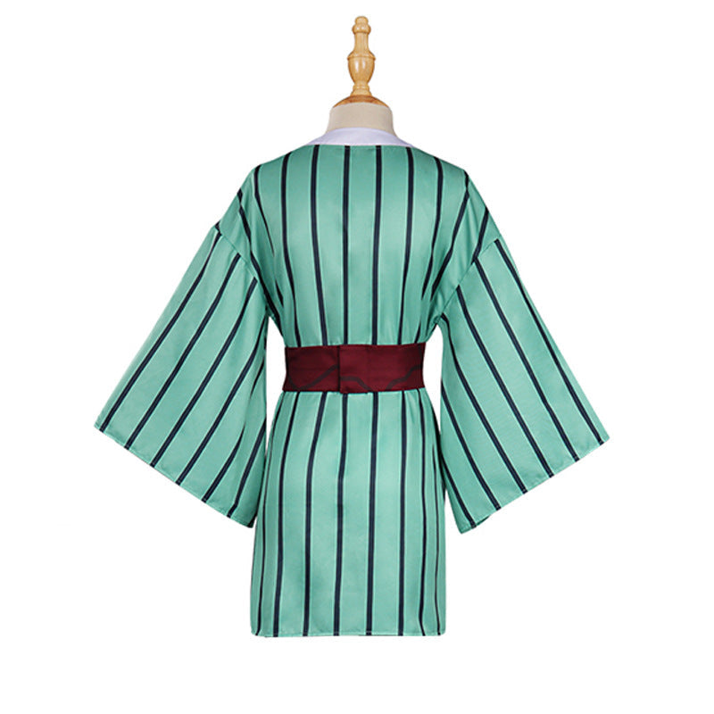 Anime Upper Rank Six Gyutaro Cosplay Costume Kimono Outfit