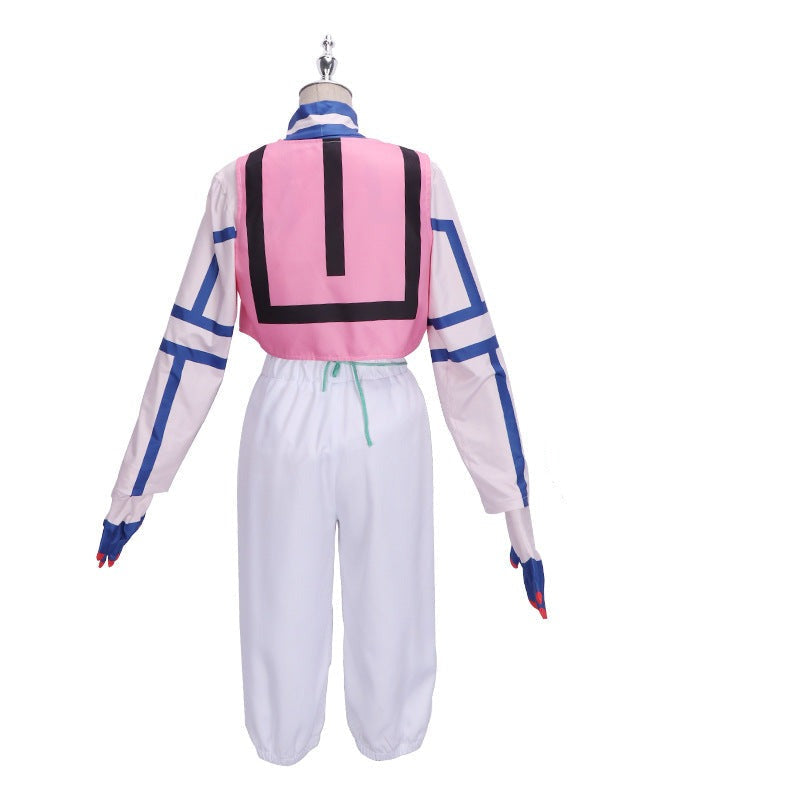 Anime Upper Rank Three Akaza Full Set Cosplay Costume+Wigs+Mask Halloween Carnival Cosplay Outfit