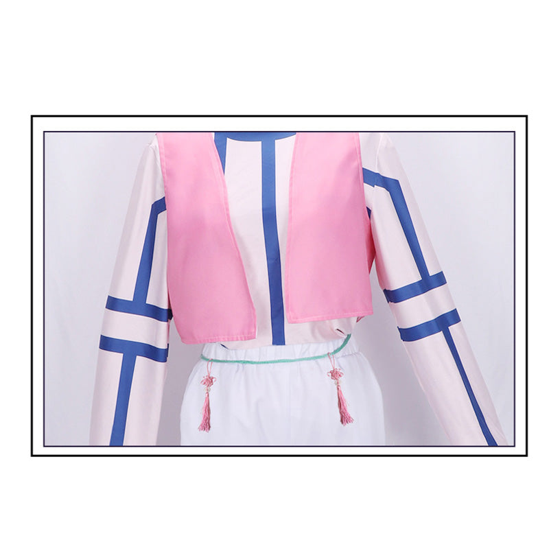 Anime Upper Rank Three Akaza Full Set Cosplay Costume+Wigs+Mask Halloween Carnival Cosplay Outfit