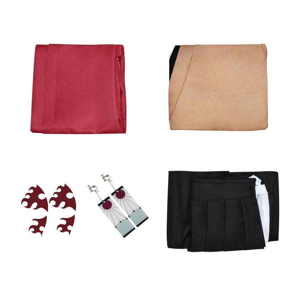 Anime Yoriichi Tsugikuni Costume Kimono Suit Full Set Halloween Costume