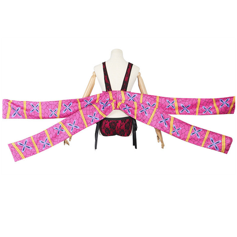 Anime Upper Rank 6 Daki Cosplay Costume With Headwear