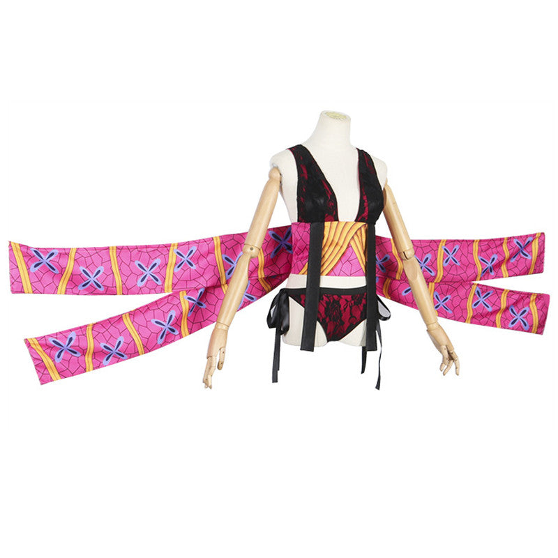 Anime Upper Rank 6 Daki Cosplay Costume With Headwear