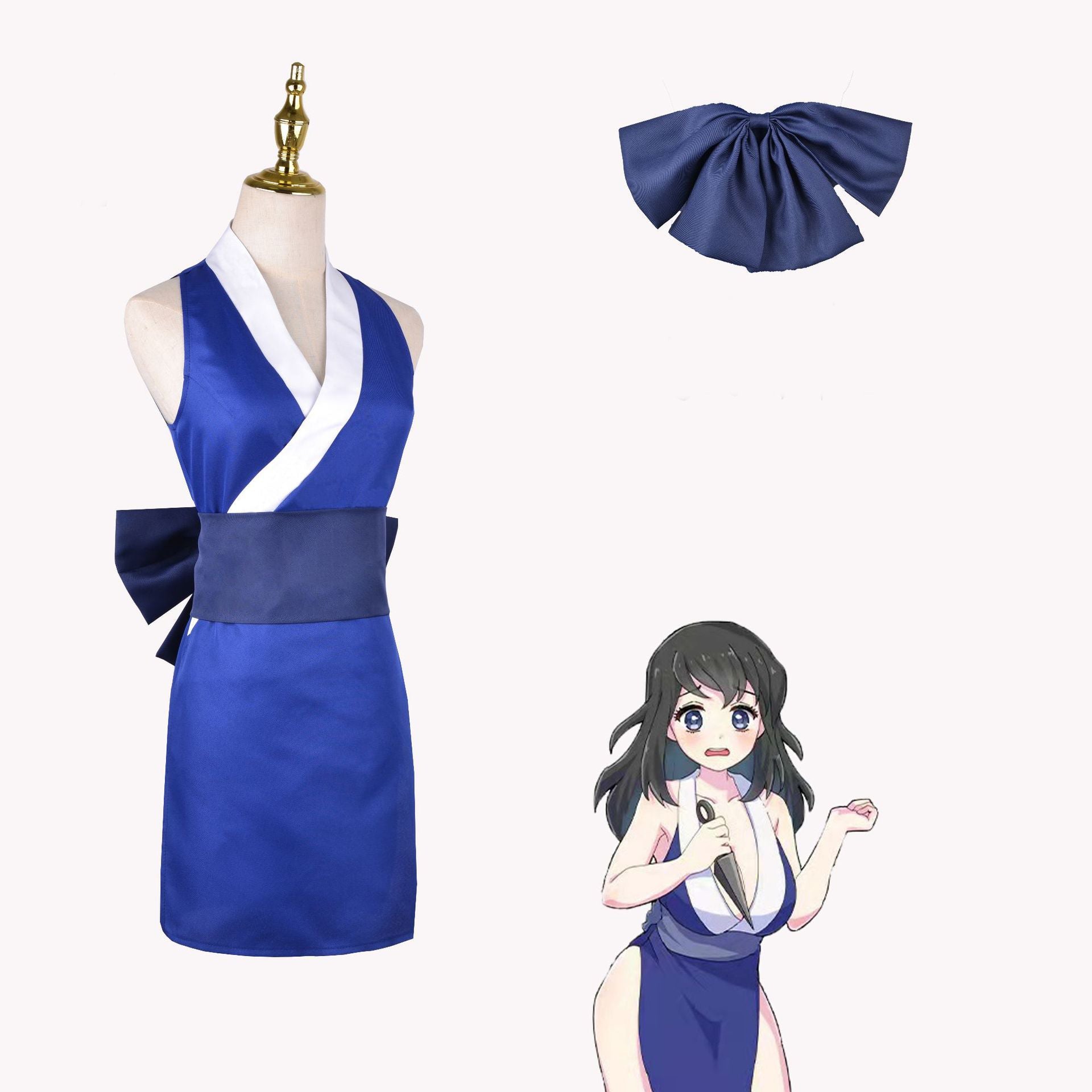Anime Uzui Tengen Wives Cosplay Costume Suma Hinatsuru Makio Uniform Dress Entertainment District Arc