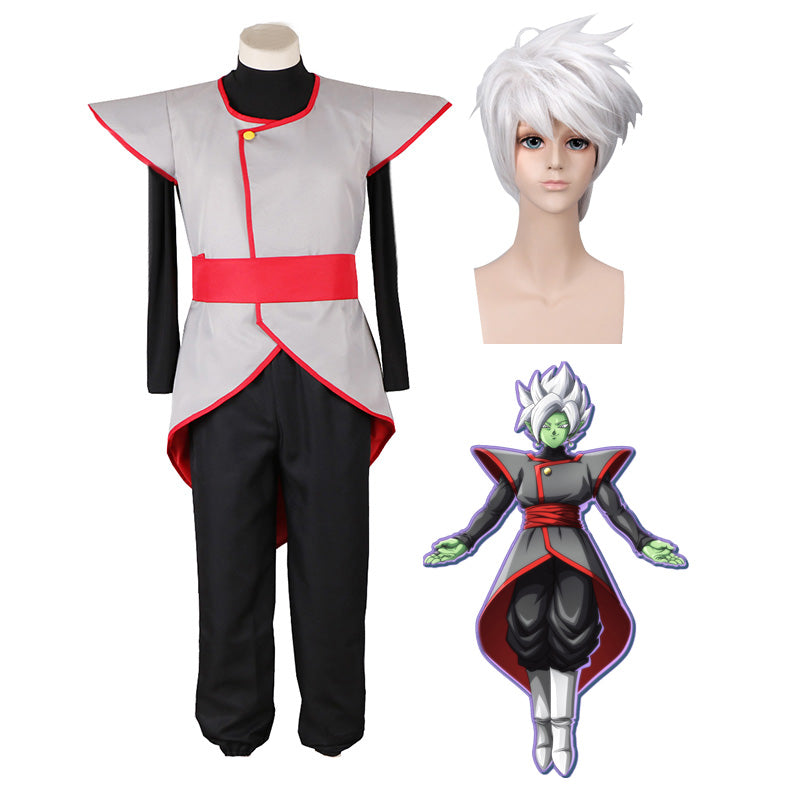 Anime Dragon Ball Fused Zamasu Merged Zamasu Cosplay Costume Outfit