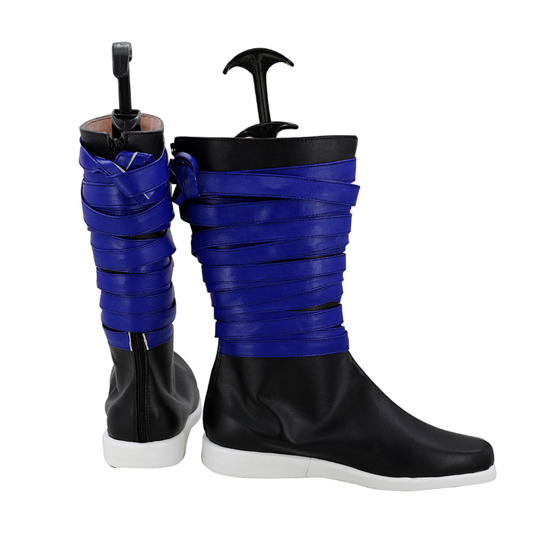 Anime Dragon Ball Fusion of Goku and Vegeta Gogeta Cosplay Boots Hallowen Costume Shoes Accessories