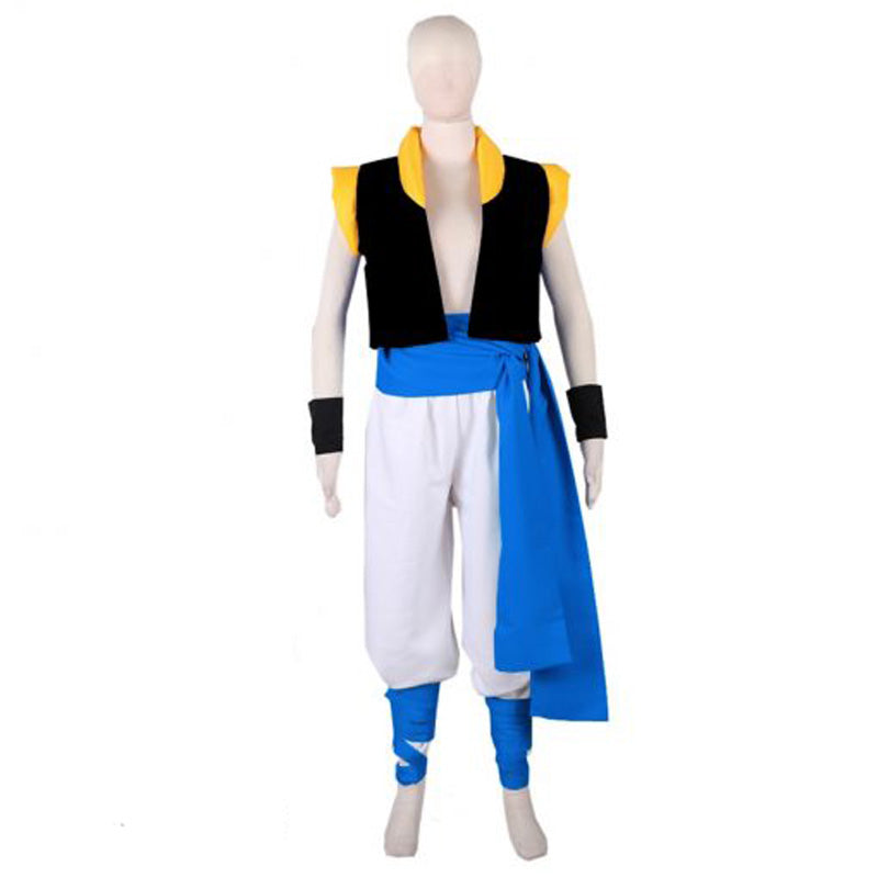 Anime Dragon Ball Fusion of Goku and Vegeta Gogeta Cosplay Costume Halloween Carnival Cosplay Outfit