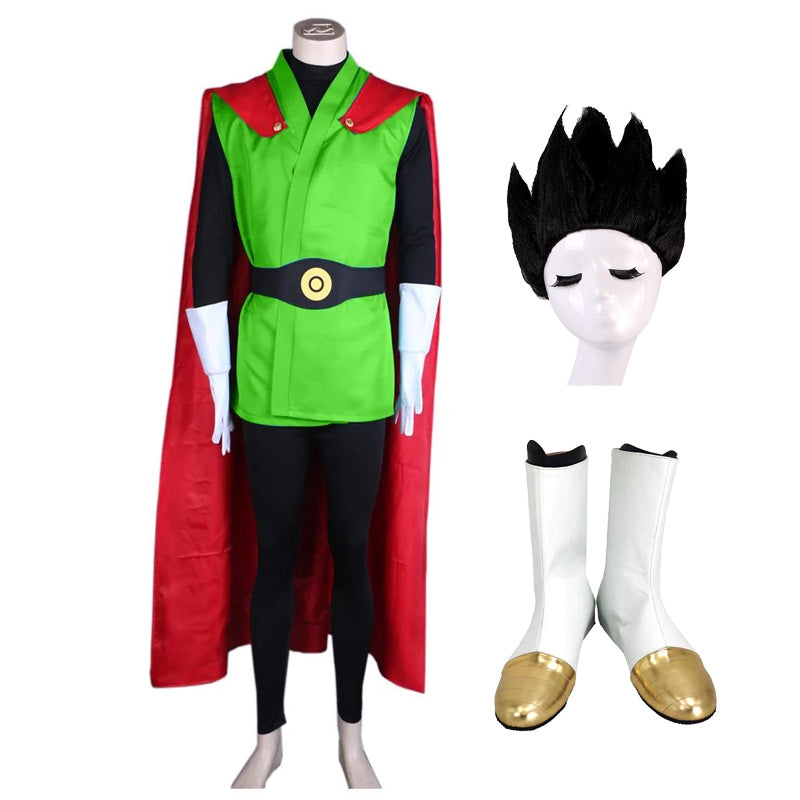 Anime Dragon Ball Son Gohan Great Saiyaman Saga Cosplay Costume Full Set With Wigs and Cosplay Boots Cosplay Outfit Set