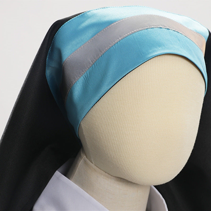 Anime Iris Nun Cosplay Costume Airisu Halloween Cosplay Costume Outfit