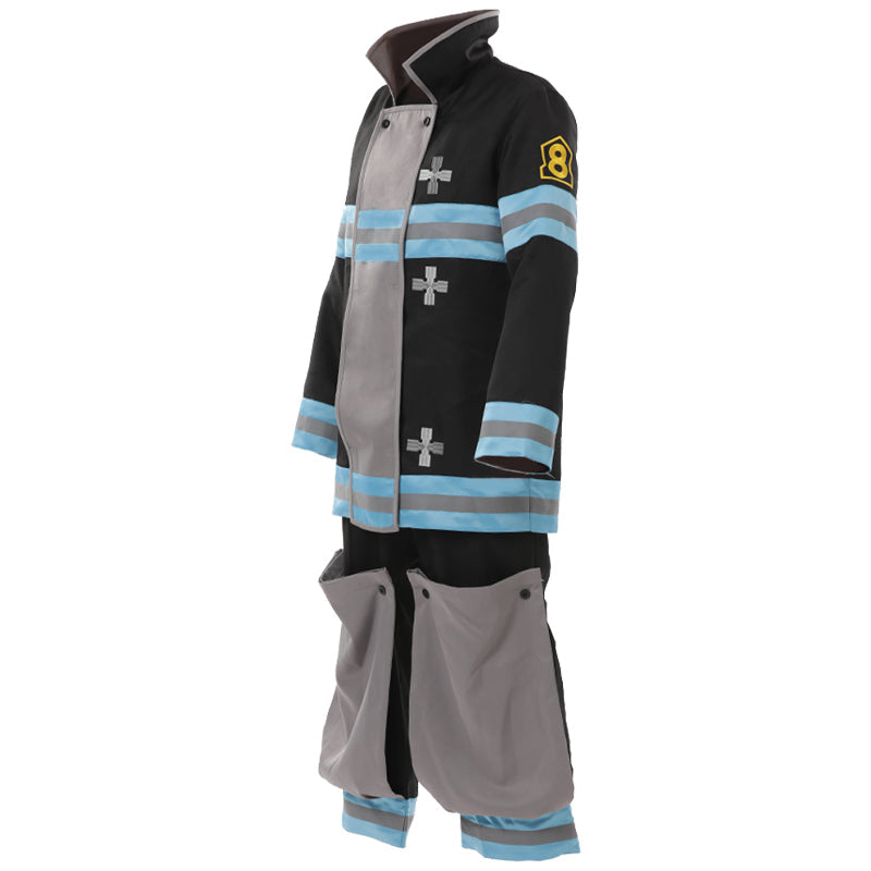 Special Fire Force Company 8 Uniform Costume Shinra Kusakabe Costume Outfit