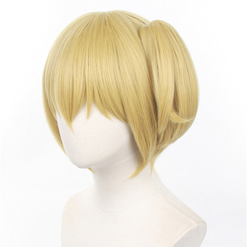 Karasuno Hitoka Yachi Cosplay Wigs Halloween Costume Accessories