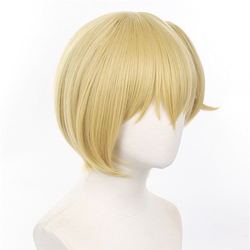 Karasuno Hitoka Yachi Cosplay Wigs Halloween Costume Accessories