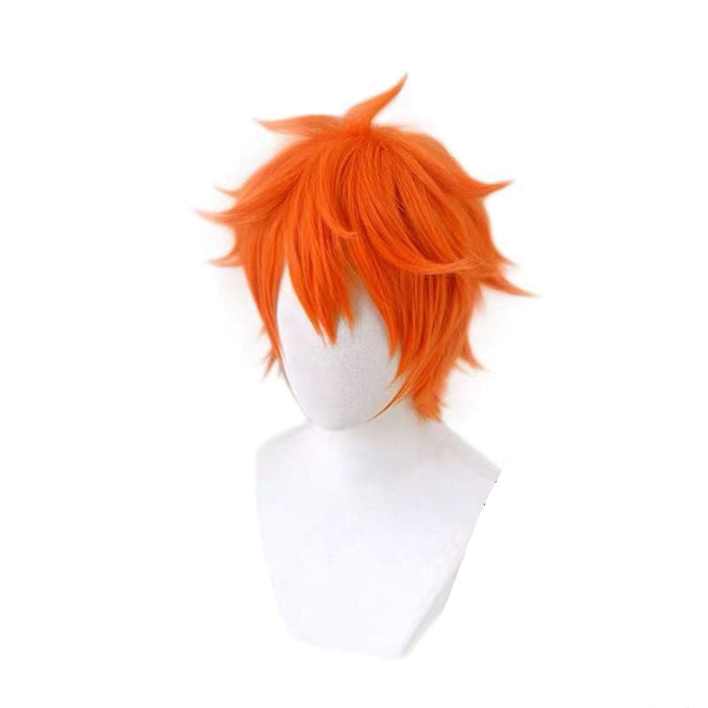 Karasuno Shoyo Hinata Cosplay Wigs Orange Short Wigs