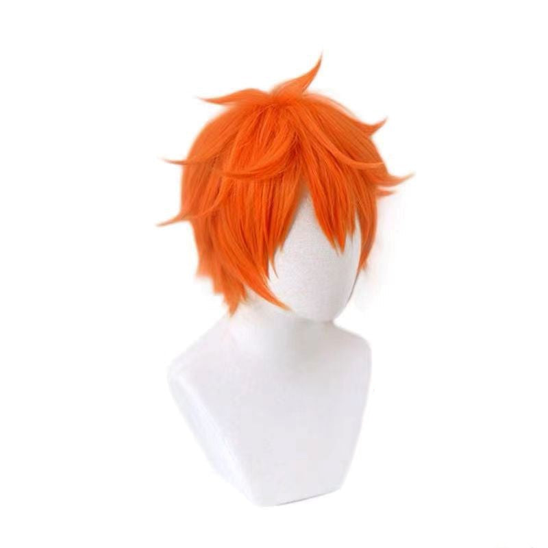 Karasuno Shoyo Hinata Cosplay Wigs Orange Short Wigs