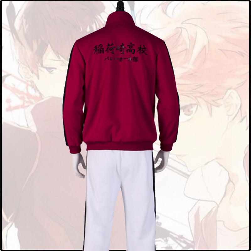 Inarizaki High Uniform Costume Sportswear Halloween Cosplay Outfit Jacket and Pants