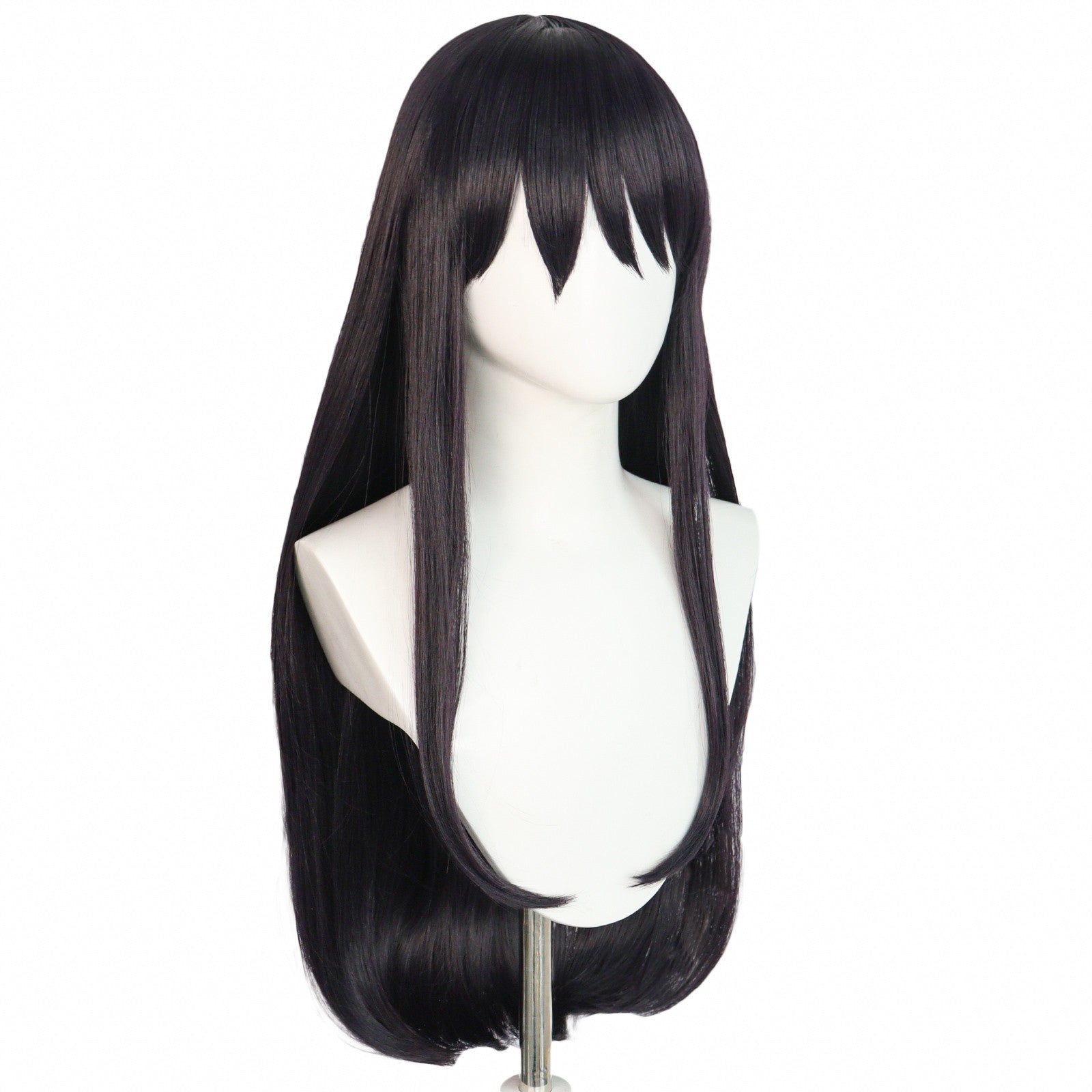 Anime Hell's Paradise: Jigokuraku Aza Toma Costume Wigs Black Long Wigs