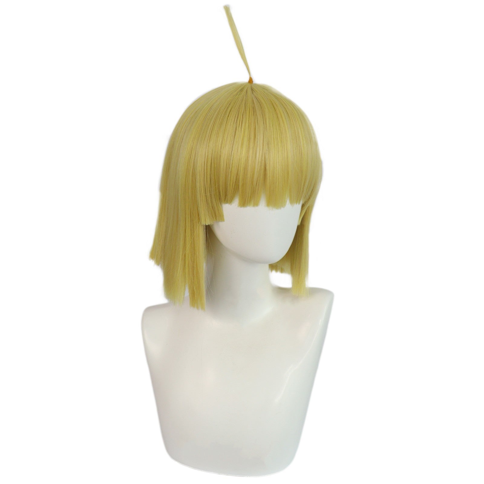 Anime Hell's Paradise: Jigokuraku Yamada Asaemon Fuchi Costume Wigs Yellow Short Wigs