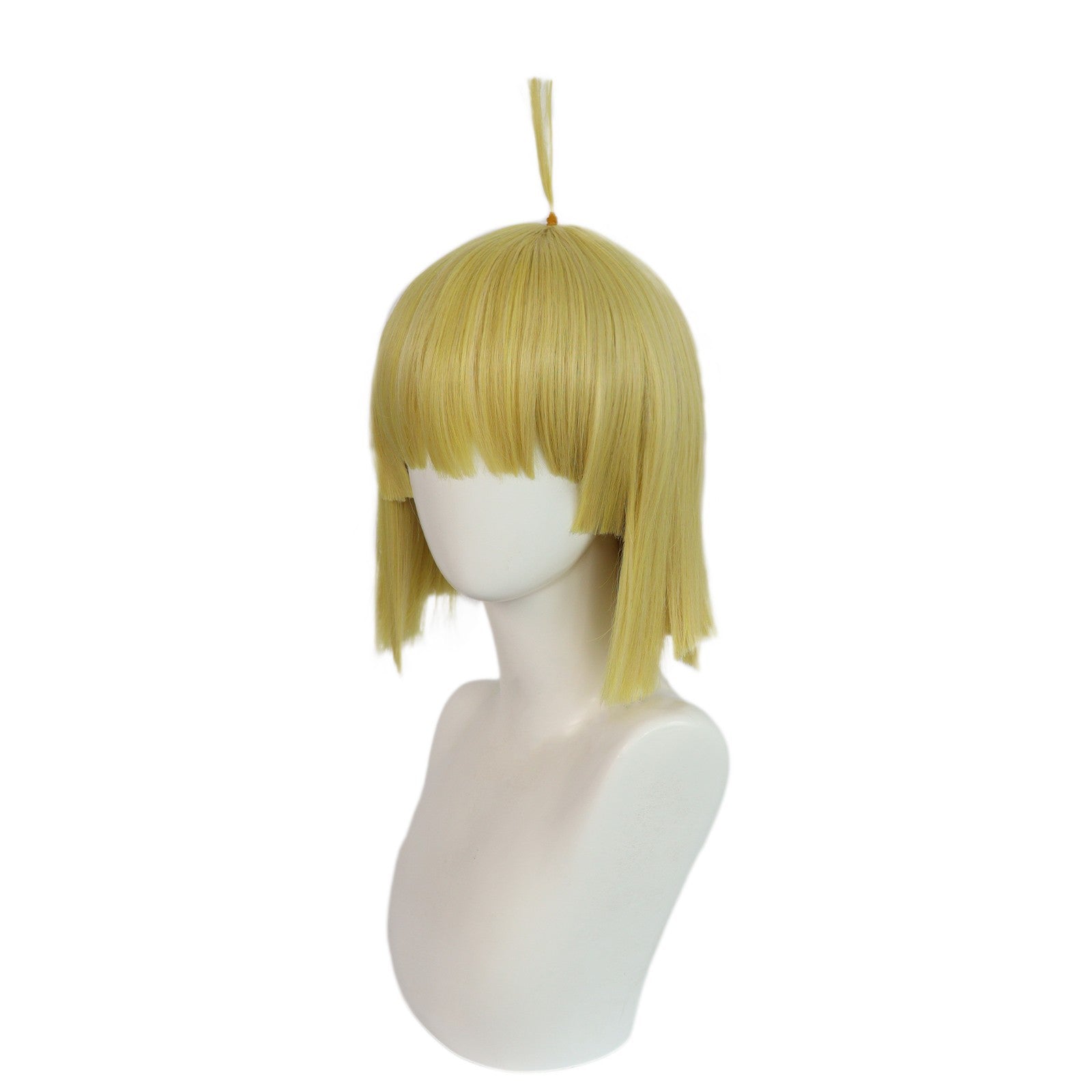 Anime Hell's Paradise: Jigokuraku Yamada Asaemon Fuchi Costume Wigs Yellow Short Wigs