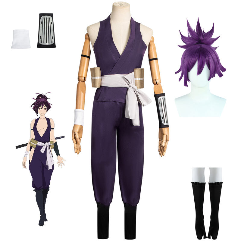 Anime Hell's Paradise: Jigokuraku Yuzuriha Costume Outfit Halloween Carnival Costume