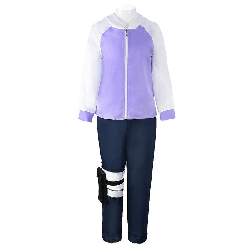 Anime Cosplay Hinata Hyuga Part II Cosplay Costume Sports Set Halloween Carnival Costume Outfit