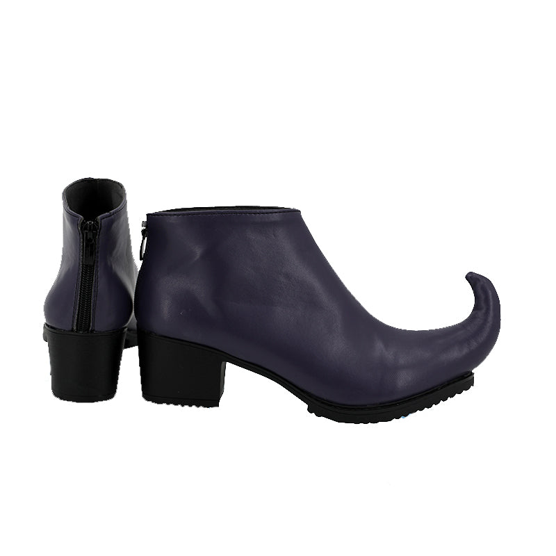 The Magician Hisoka Morow Cosplay Shoes PU Leather Costume Shoes
