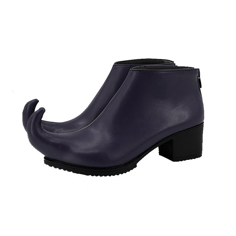 The Magician Hisoka Morow Cosplay Shoes PU Leather Costume Shoes
