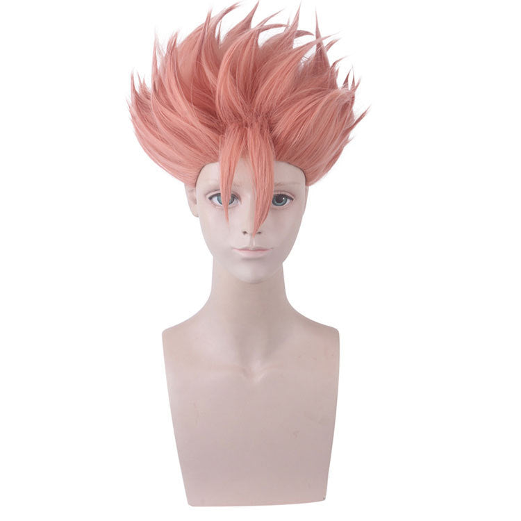 Anime ID: Invaded Sakaido/Akihito Narihisago Cosplay Pink Short Wigs
