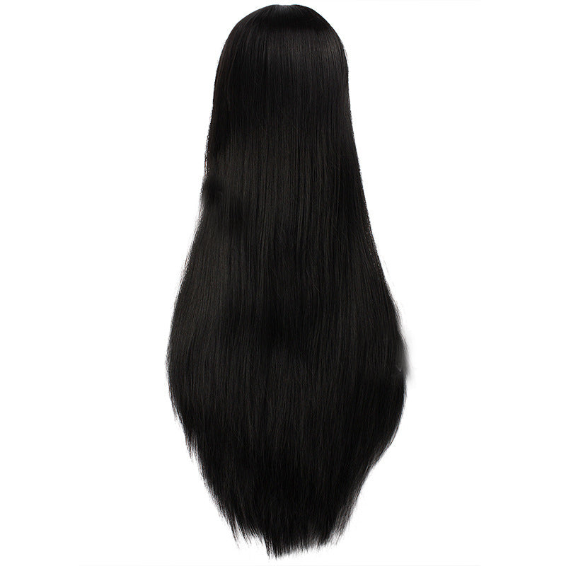 Kikyo Kagome Higurashi Cosplay Wigs Black Long Costume Wigs