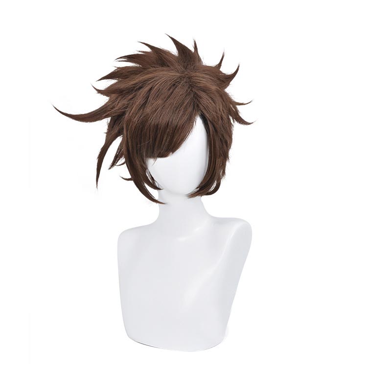 JoJo Joseph Joestar Cosplay Wigs Brown Short Wigs